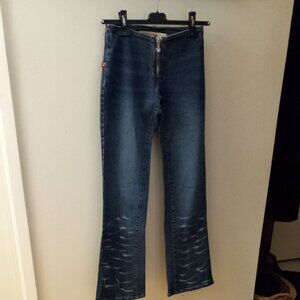 PARASUCO JEANS SIZE 24 Low Rise Boot Cut